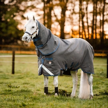 Horseware Rhino Plus HexStop 100g Grey/Indigo & Navy 125