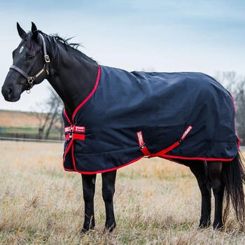Horseware Rambo Original Turnout Medium 200g - Navy/Red 130