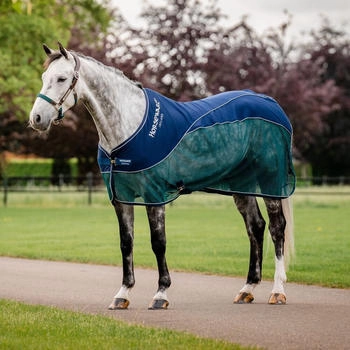 Horseware Signature Sport Cooler Navy/Hunter Green 140 cm / 6'3