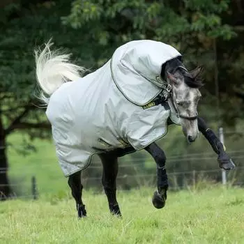 Horseware Rambo Duo Bundle 100g + 100g + 300g - Grey/Teal 160