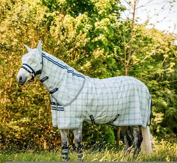 Horseware Newmarket Plus Fly Sheet Witney Navy 140