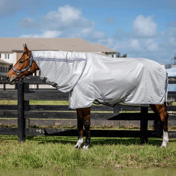 Horseware Amigo Bug Rug Plus Silver/Titanium Grey/Silver 160