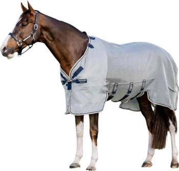 Horseware Rambo Protector Silver/Navy/White/Beige 155