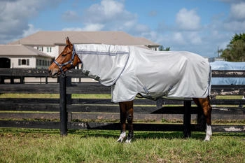 Horseware Amigo Bug Rug XL Plus Silver/Titanium Grey/Silver 155
