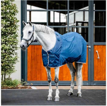 Horseware Ionic Therapy Mesh Cooler Imperial Blue/Silver/Navy 130