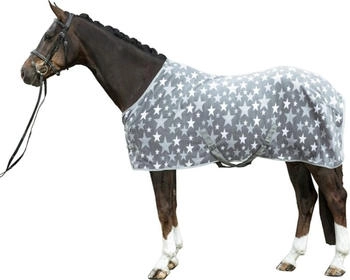 HKM Abschwitzdecke Stars grau 165