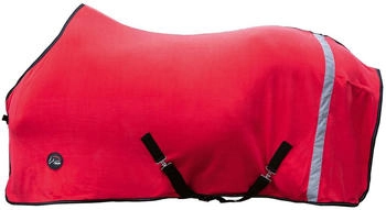 HKM Abschwitzdecke Reflection mit Halsteil rot 145