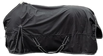 HKM Weidedecke Premium 1680D 300g Teddyfellfutter schwarz 115
