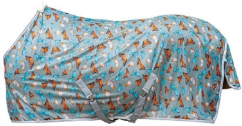 HKM Fliegendecke Butterfly hellgrau 105