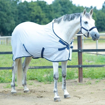 Busse Sommerdecke EARLY SEASON - hellgrau/navy grau 155