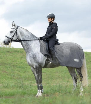 Waldhausen Fliegenausreitdecke Comfort grau 155