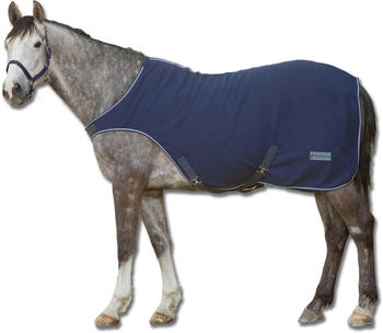 Waldhausen Fleece-Führmaschinendecke Economic - nachtblau blau 125