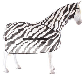 Bucas Buzz-Off & Neck - Zebra multicolor 120