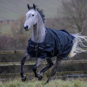 Bucas Trot Turnout 50g - Black/White schwarz 130