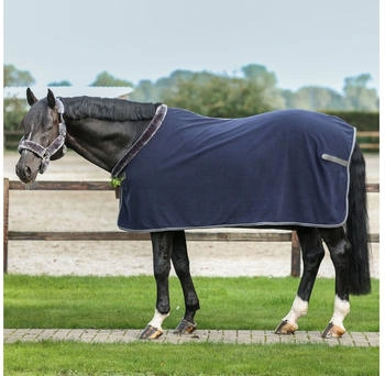 Bucas Show-Line Fleece 400g Navy/Grey 135