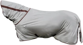 Kentucky Horsewear Mesh Fliegendecke Classic silver - 130 cm