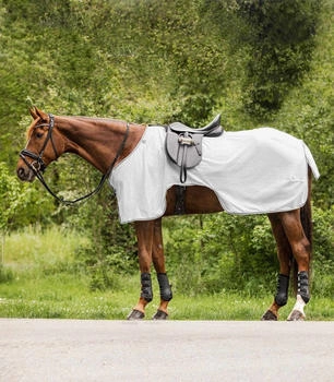 Waldhausen PROTECT Fliegen-Ausreitdecke silbergrau 125 cm