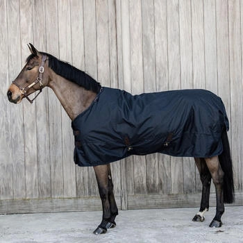 Kentucky Horsewear Outdoordecke 0g All Weather Waterproof Classic Regendecke Navy 160