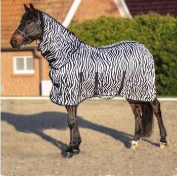 HKM Fliegendecke mit Halsteil und Bauchlatz - zebra zebra 155