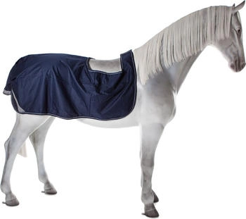 Bucas Riding Rug - Navy/Silver blau 145