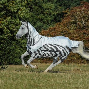 Bucas Buzz-Off Rain Zebra & Neck Zebra 145