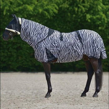 Waldhausen Ekzemdecke Zebra Pferdedecke 145 cm