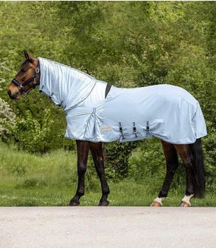 Waldhausen Protect Ekzemer-Fliegendecke hellblau/nachtblau 155 cm