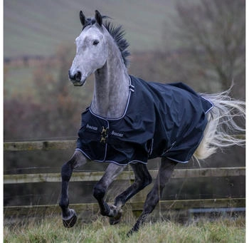 Bucas Trot Turnout 200g - Black/White schwarz 165