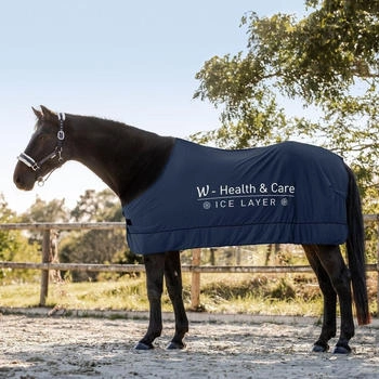 Waldhausen Kühldecke W-Health & Care Ice Layer nachtblau 145 cm