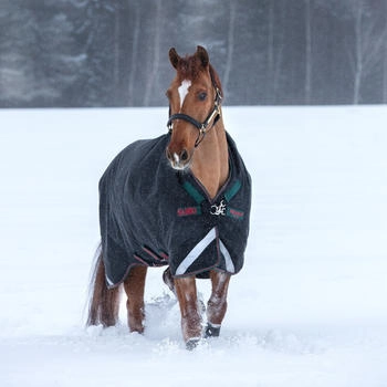 Horseware Rambo Wug Turnout Heavy 400g Black/Green 160
