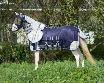 QHP Falabella Fliegendecke Blau 115