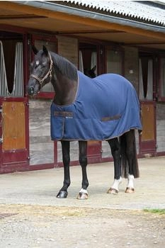 Bucas Cool Sheet Linen Navy/Coffee 140