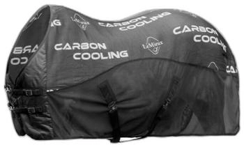 LeMieux Carbon Cooler Abschwitzdecke schwarz 145cm