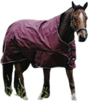 Equithème Tyrex 1200D Outdoor Decke High Neck 50g bordeaux 6'6