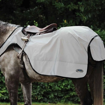 WeatherBeeta Reflective Wrap-Around Ausreitdecke Silver/Black L