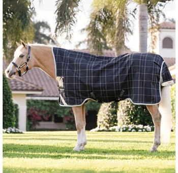 Horseware Rhino Wug Pony Turnout 0g Black/Grey/White Check/Gray 100