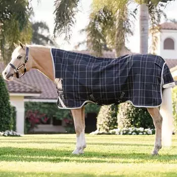 Horseware Rhino Wug Pony Turnout 0g Black/Grey/White Check/Gray 110