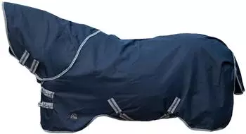 HKM Weidedecke Therma Pro mit abnehmbarem Halsteil dunkelblau 165