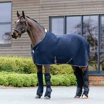 LeMieux Kudos 3D Mesh Reisedecke navy 145cm