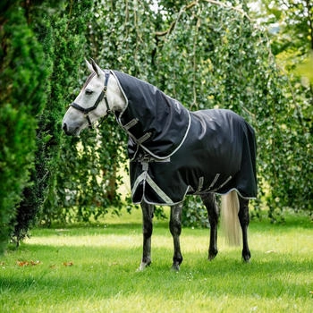 Horseware Amigo Bravo 12 Plus 100g Navy/Titanium Grey/Silver 125