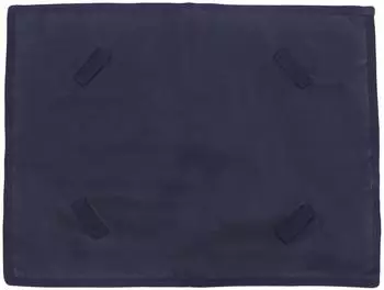 QHP Turnout Bauchlatz 200g Dunkelblau blau M
