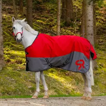 Sunride Winterdecke 100g Stockholm (1200D) rot 135
