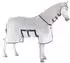 Bucas Buzz-Off X Full Neck 125cm Fliegendecke mit Halsteil silber