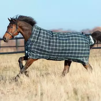 Horseware Rhino Wug Turnout Lite 100g Hunter Check 160