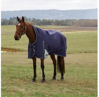 WeatherBeeta Comfitec Plus Dynamic Turnout High Neck 220g Navy/Forest Green 135