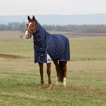 WeatherBeeta Comfitec Ultra Turnout Detach-A-Neck 220G Navy 155