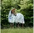 Horseware Fliegendecke AMIGO Bug Rug dragonfly print/ silver & blue 160 cm