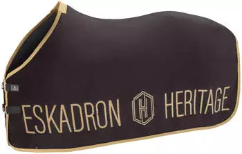 Eskadron Abschwitzdecke Fleece black truffle 135 cm