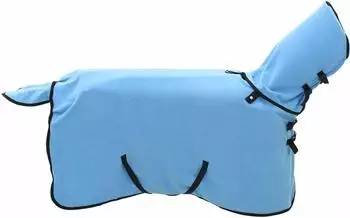 vidaXL Pferdedecke Aqua Completo 75cm, Polyester, grün