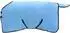 vidaXL Pferdedecke Volles Aqua 85cm, Polyester (42013188)